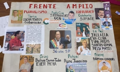 Héctor Arce vinculó al jefe de Estado, Luis Arce, con 11 partidos políticos