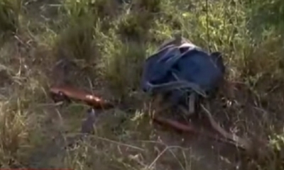 Amigos y autoridades hicieron un barrido de la zona/Foto. Captura de pantalla