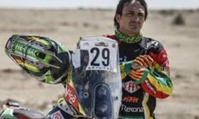  El piloto, oriundo de Santa Cruz, llegó en el puesto 32 de la sexta etapa, que se corrió entre la ciudad peruana de Arequipa y La Paz.