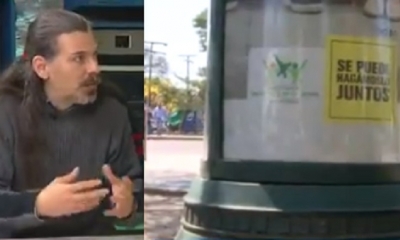 José Antonio Prado, activista de la Revolución Jigote/Foto. Captura de pantalla