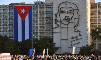 Toma de la Plaza de Revolución en La Habana, Cuba. | Fuente: AFP