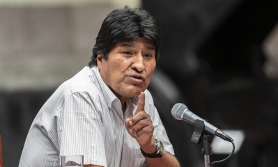 El expresidente y líder del Movimiento Al Socialismo (MAS), Evo Morales