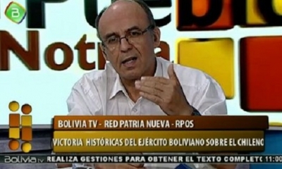 Reymi Ferreira, exministro de Defensa de Bolivia. Foto: @Canal_BoliviaTV