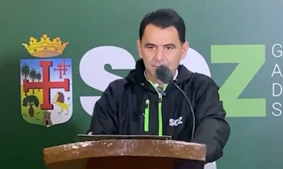 El gerente de Epidemiología del Sedes Santa Cruz, Carlos Hurtado