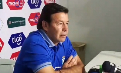 Erwin Sánchez, DT de Blooming/Foto. Captura de pantalla