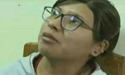 Wilma M. se acogió al derecho del silencio/Foto. RRSS