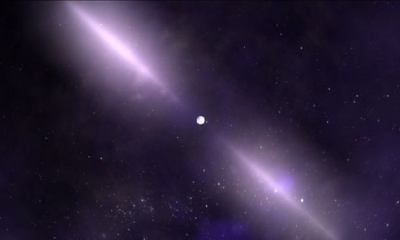 Los púlsares son estrellas de neutrones que giran rápidamente y emiten haces de ondas de radio estrechos y amplios. | Fuente: Europa Press 2020 