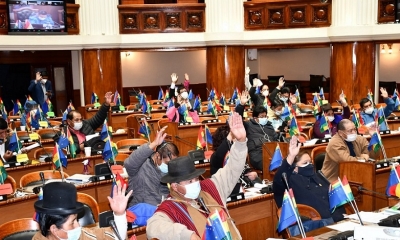 El pleno de la Cámara de Diputados 
