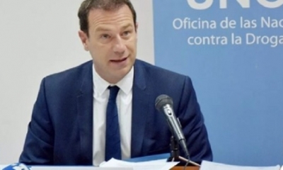 Thierry Rostan, representante de la UNODC en Bolivia/Foto. RRSS
