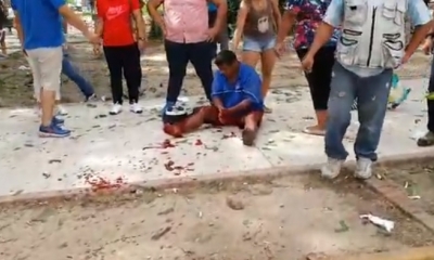 Se presume que la explosión fue causada por una fuga de gas/Foto. Captura de pantalla