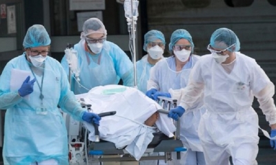 El estado de Nueva York es el epicentro de la epidemia en Estados Unidos, con cerca de 76.000 casos y 1.550 muertos. | Fuente: AFP