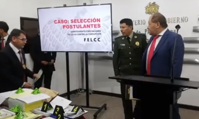 El ministro Romero, informó el hecho de corrupción/Foto. RRSS