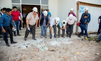 Reactivan Construcción en Campus Universitario 