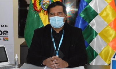 El ministro de Educación, Adrián Quelca. Foto: Ministerio de Educación