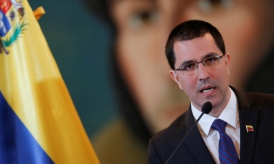 El canciller de Venezuela, Jorge Arreaza.