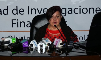 Teresa Morales, directora de la UIF/Foto. RRSS