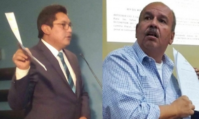 José Luis Quiroga y el Senador Arturo Murillo/Foto. Kandire