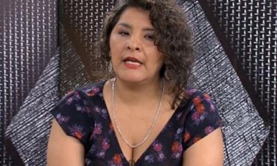 Tania Sánchez, directora del Servicio Plurinacional de la Mujer/Foto. RRSS