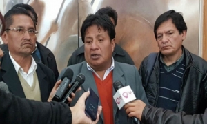  Rubén Sánchez, ejecutivo de la Federación Departamental de Choferes 1º de Mayo/Foto. RRSS	