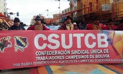 Confederación Sindical Única de Trabajadores Campesinos de Bolivia (CSUTCB)