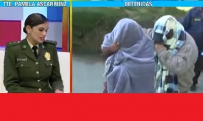 La mujeres se vestían de cholitas para robar en fiestas/Foto. RRSS