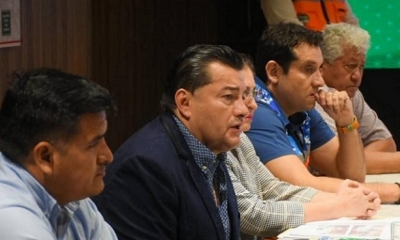 El alcalde Jhonny Fernández 