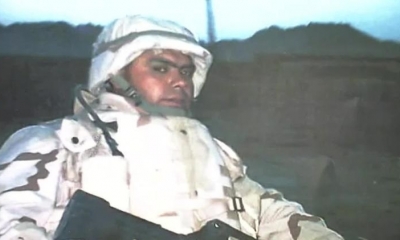 Miguel Pérez Jr., veterano de guerra de Estados Unidos que fue deportado a México/Foto. RRSS