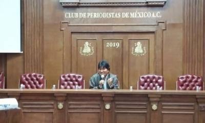 Evo Morales insistió que la Organización de Estados Americanos (OEA) participó en el golpe de Estado consumado en Bolivia.
