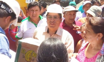 Félix Patzi, gobernador de La Paz/Foto. RRSS