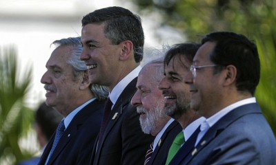 Los presidentes del Mercosur