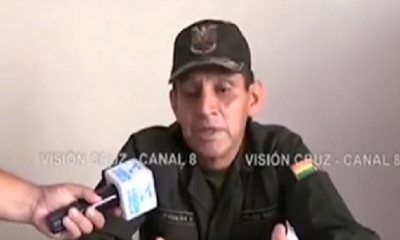 Donato Herrera, nuevo comandante de Montero/Foto. Captura de pantalla