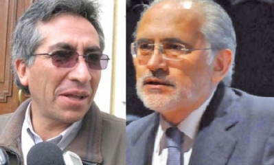 Gustavo Torrico y Carlos Mesa/Foto. Kandire