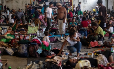 El Gobierno mexicano estima que unas 3.600 personas se dirigen al norte/Foto. CNN