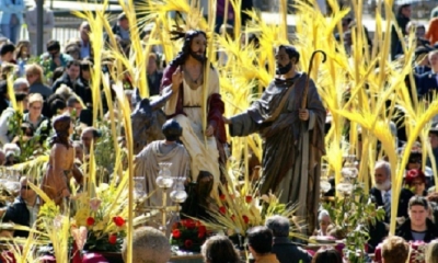 Con esta festividad religiosa se da inicio a la Semana Santa/Foto. RRSS