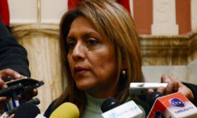 Gísela López, ministra de Comunicación/Foto. RRSS