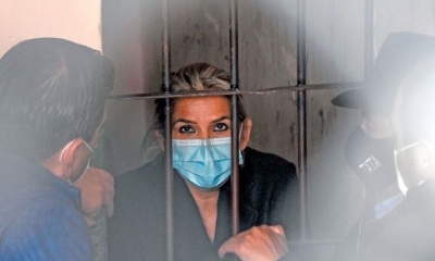 La expresidenta Jeanine Áñez