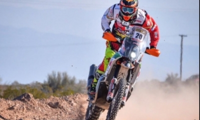 El piloto boliviano, que maneja una KTM, completó los 498 kilómetros de la especial con un tiempo de 5 horas, 46 minutos y 51 segundos.