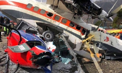 El accidente tuvo lugar por la mañana cuando el aparato de 19 plazas, perteneciente a la compañía nepalí Summit Air. | Fuente: EFE