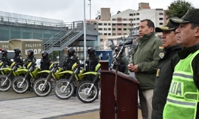 Viceministro de Seguridad Ciudadana, Wilson Santamaría. 