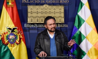  Ministro de la Presidencia Alfredo Rada/Foto. ABI 