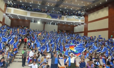 XIV Congreso Ordinario de las Seis Federaciones del Trópico de Cochabamba/Foto. RRSS