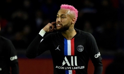 El delantero brasileño Neymar
