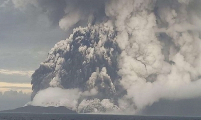 erupción volcánica 