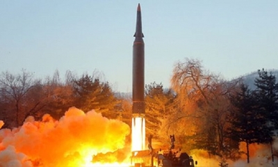 Misil de Corea del Norte | Fuente: AFP
