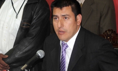 Javier Zavaleta, Ministro de Defensa/Foto. RRSS