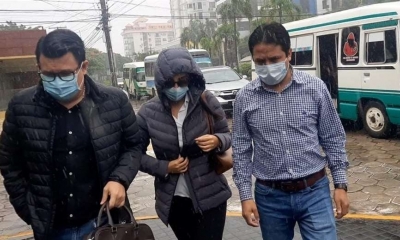 Francia Antelo llega a la Fiscalía para declarar