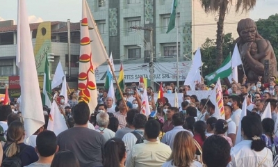 En Santa Cruz los puntos de bloqueo se fortalecen.