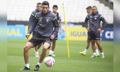 Entrenamiento de la Selección Nacional.