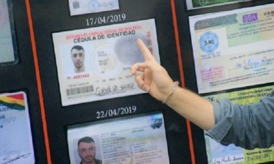 Marset tramitó su pasaporte en las oficinas de Migración del municipio de Montero.