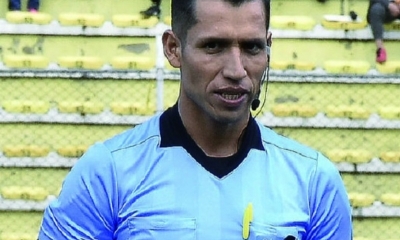 Jorge Justiniano, árbitro de la asociación de Tarija.
